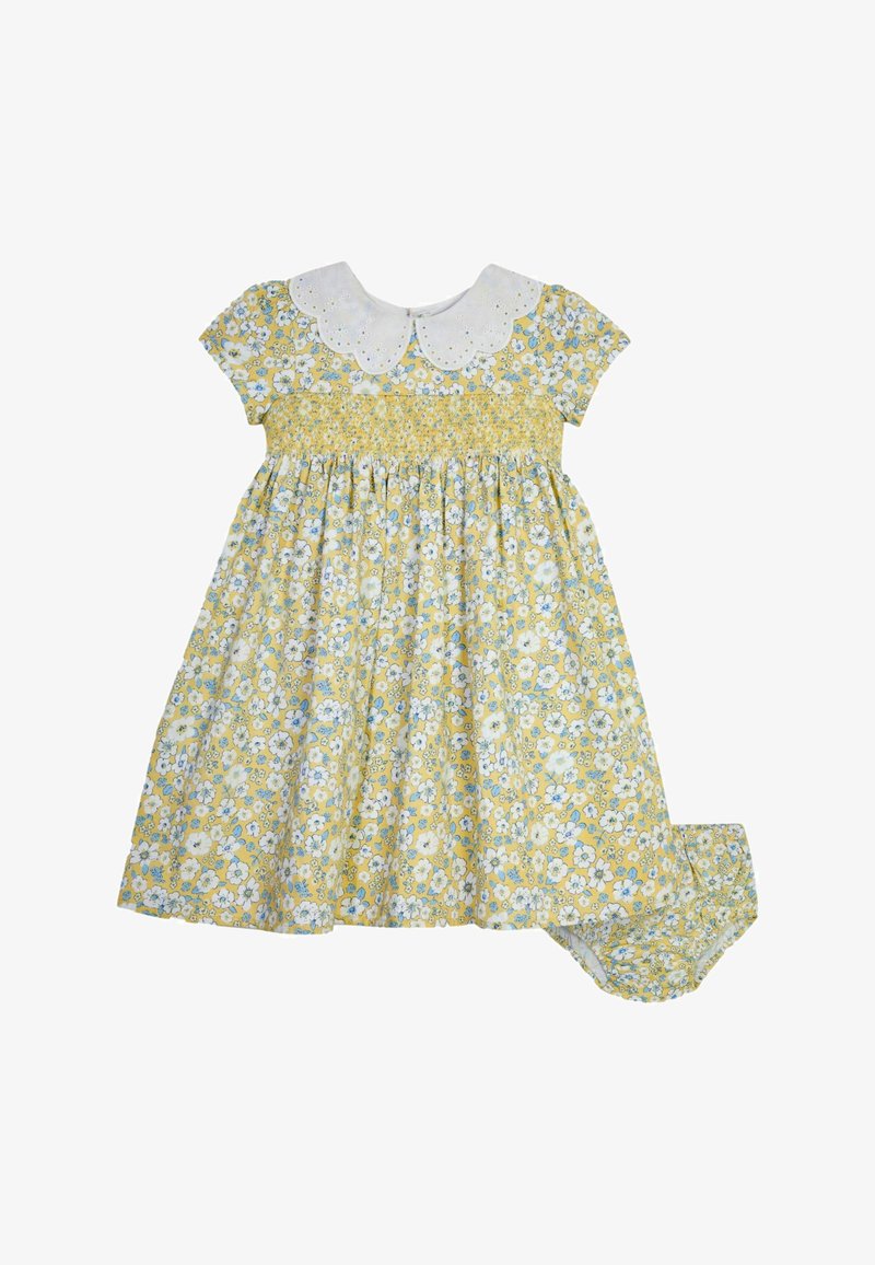 JoJo Maman Bébé HEDGEROW REGULAR FIT SET - Denné šaty - yellow