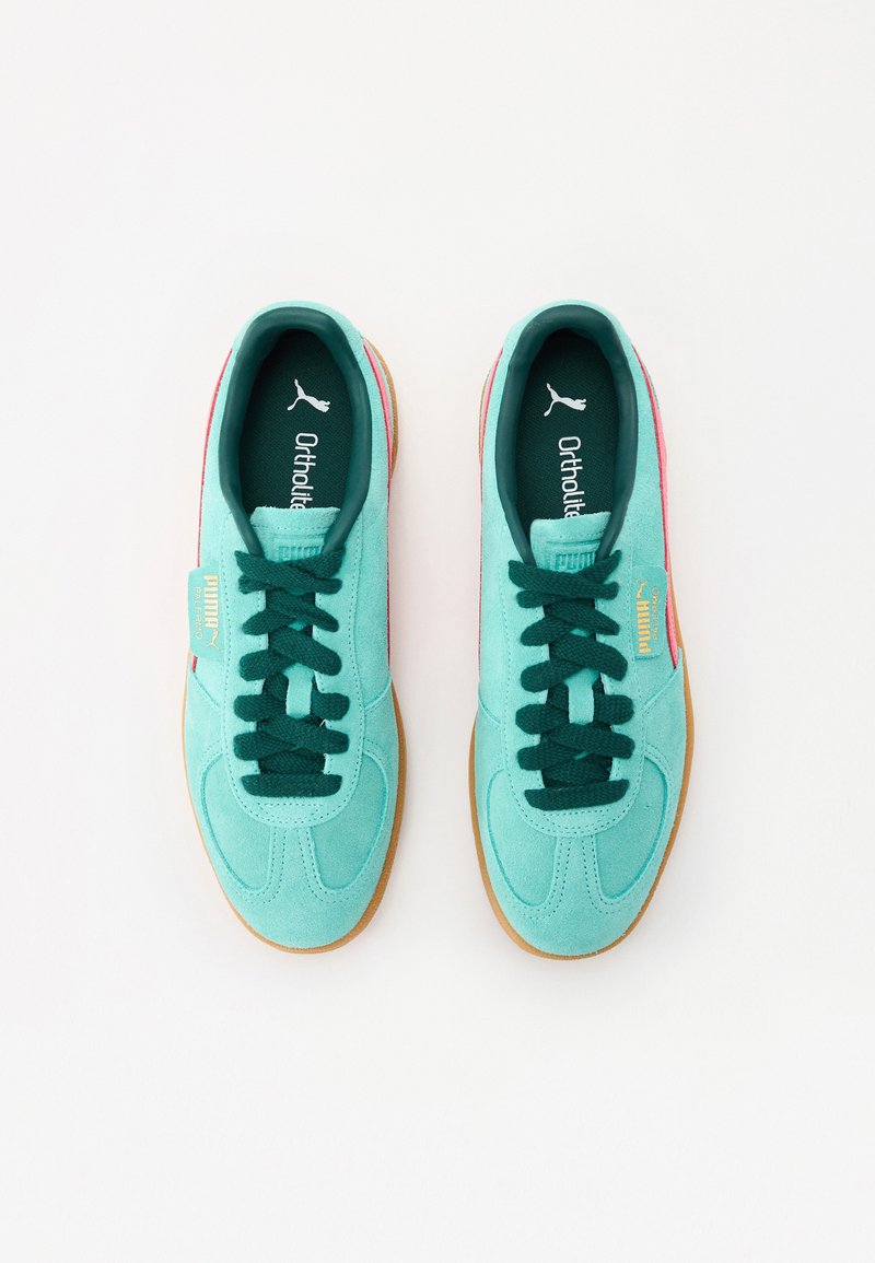 Puma PALERMO UNISEX Trainers turquoise/pink/turquoise Zalando