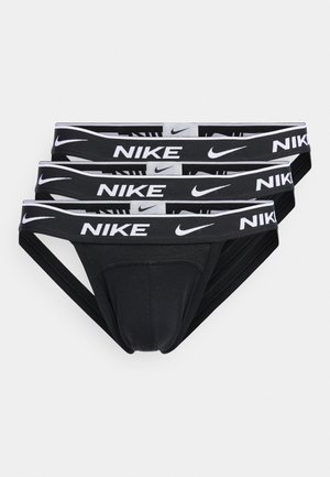 Nike Underwear ESSENTIAL STRETCH 3 PACK - Jockstrap - black