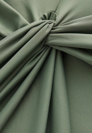 Next, REGULAR FIT - TWIST BANDEAU TUMMY CONTROL SWIMSUIT - Badeanzug - khaki green