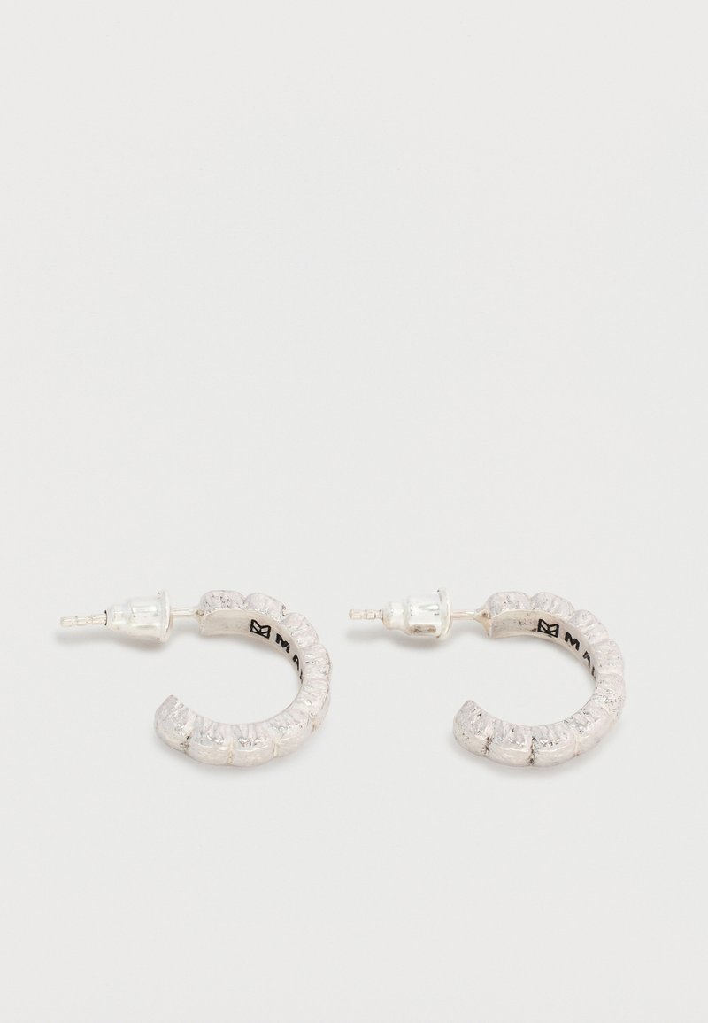 Maple COOKIE HOOP EARRINGS UNISEX - Örhänge - silver-coloured ...