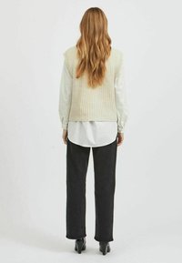 VILA Strickpullover - beige