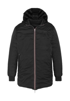 REVERSIBLE LONG PUFFER - Winter coat - noir