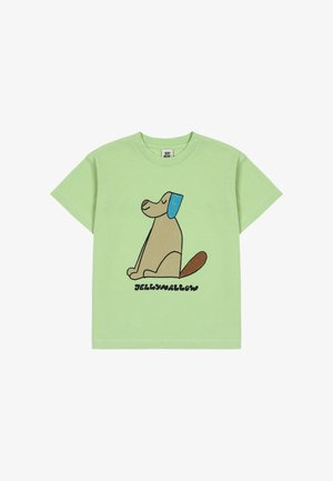 JELLY MALLOW MR.DOG UNISEX - Apdrukāts T-krekls - lime
