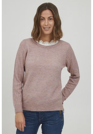 FRCESANDY 1 PULLOVER - Svetr - misty rose melange