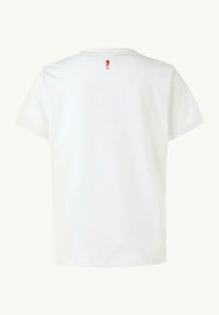 comma casual identity MIT FRONT - Print T-shirt - weiß