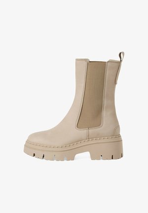 Tamaris ELEGANTE ANTELOPE MIT REMOVABLE SOCK - Plateaustiefelette - antelope