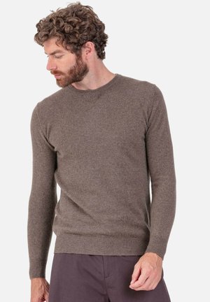 Pullover - natural dark brown