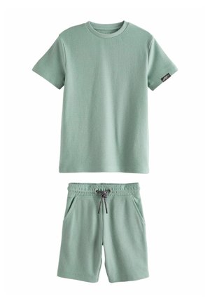 Next TEXTURE SET REGULAR FIT - Shorts - green