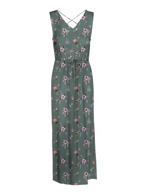 Vmsmilla S L Ankle Frill Dress Bright White Aop Airy Blue Jo