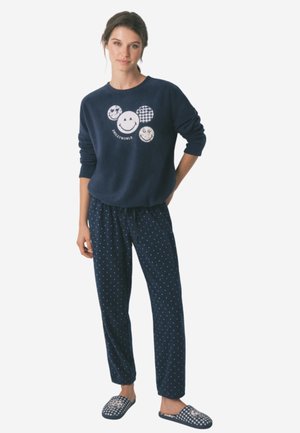 SMILEY WORLD SET - Nachtwäsche Set - dark blue