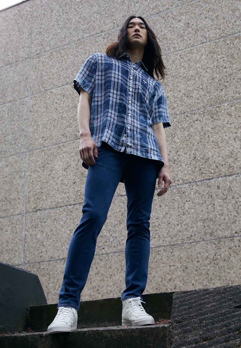 Lee RIDER - Calças de ganga justas - mid stone wash