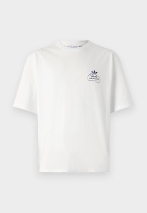 PARIS TEE UNISEX - Nyomott mintás póló - off white