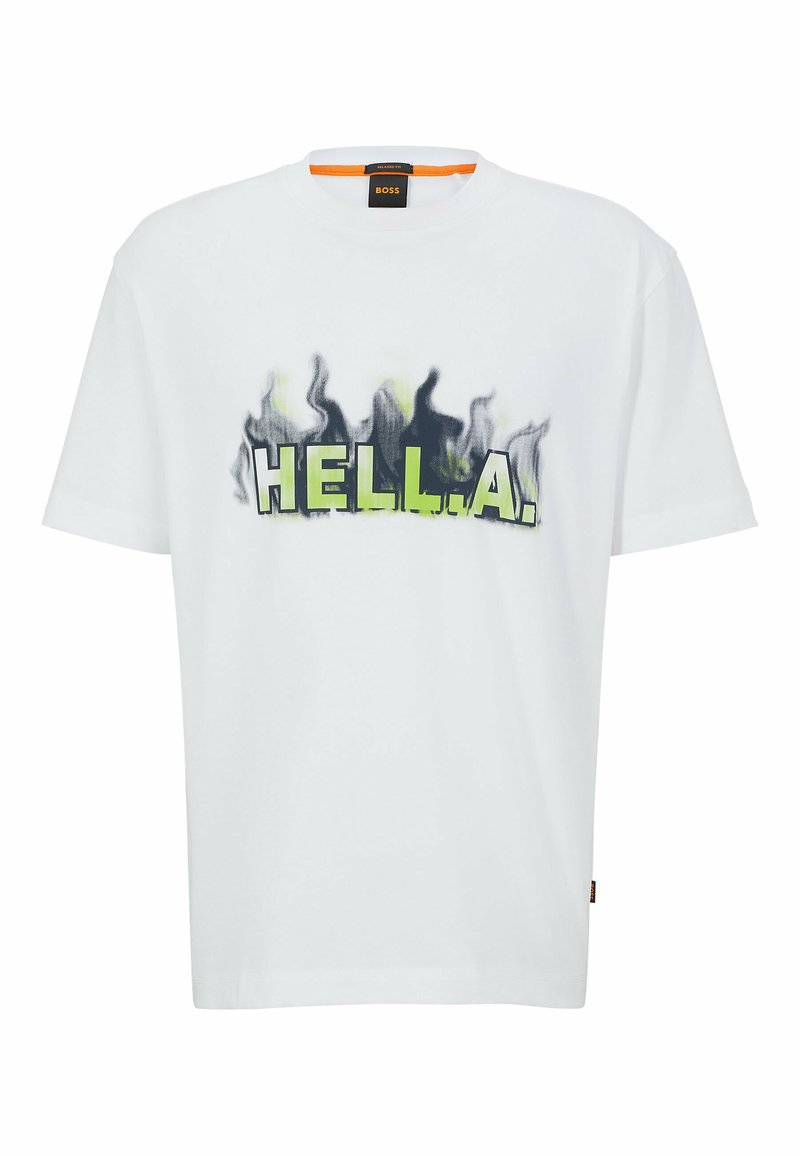 Hugo Boss Teefire Camiseta, White100, L Para Hombre