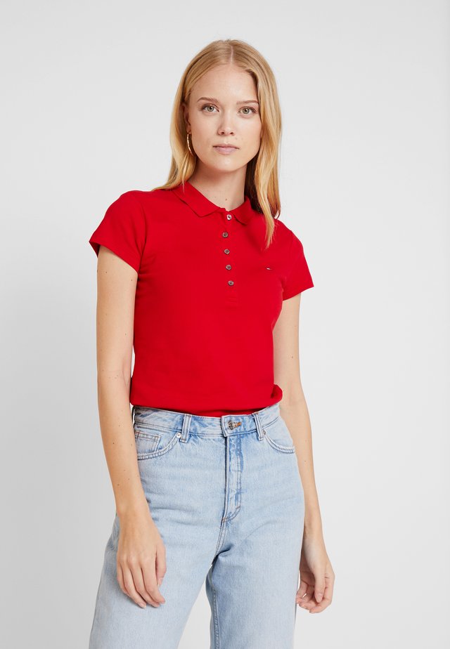 HERITAGE SHORT SLEEVE - Polo shirt - apple red