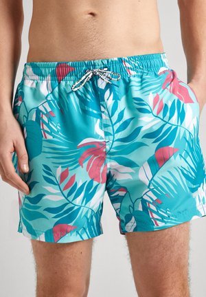 LEAF - Plavecké šortky - light turquoise blue