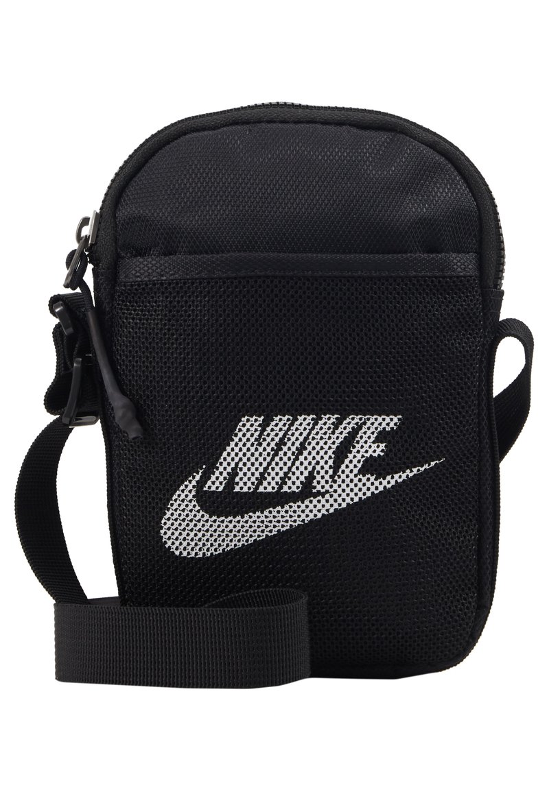 Nike Sportswear HERITAGE CROSSBODY BAG UNISEX - Sac bandoulière -  black/black/white/noir 