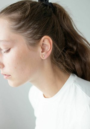 Wildcat, CRYSTAL LIGHTNING EARSTUDS - Earrings - Gold