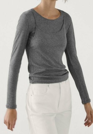 T-shirt à manches longues - grey
