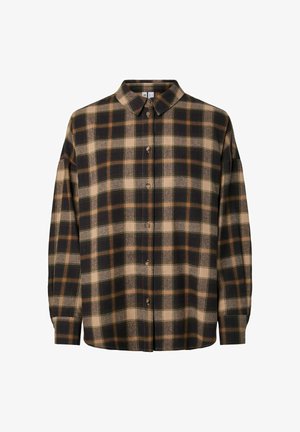 Pieces, SHIRT PCJANE OVERSIZED - Chemisier - hot fudge