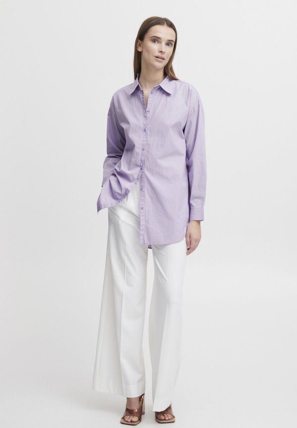 BYGamze - Button-down blouse - purple rose4