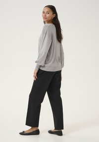 Kaffe REGINA O-NECK - Džemperis - grey silver metallic