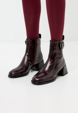 Lage laarzen - bordo