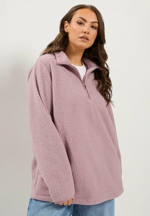 Yours Clothing, PLUS SIZE FLEECES - Pull polaire - pink
