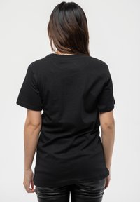 Paradiso Clothing THE ROLLING STONES DIAMANTE USA TONGUE - Print T-shirt - black