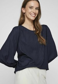 VILA Blouse - navy blazer
