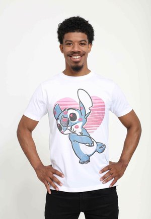 Disney LILO & STITCH KISSY FACED UNISEX - T-shirt z nadrukiem