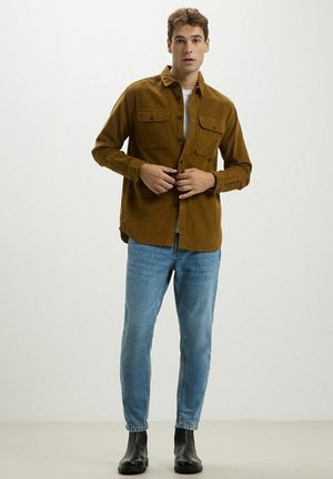 WORKER - Chemise - marrone