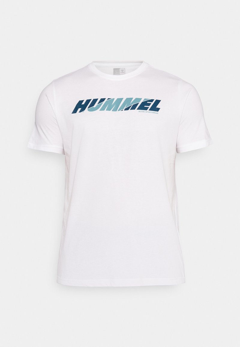 Hummel T-shirt print wit