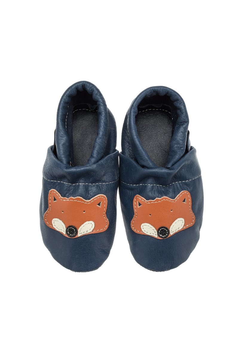 Kinder Sneaker | Pantau Krabbelschuh blau / orange/blau - VH73068 Kinder Sneaker | Pantau Krabbelschuh blau / orange/blau - VH73068