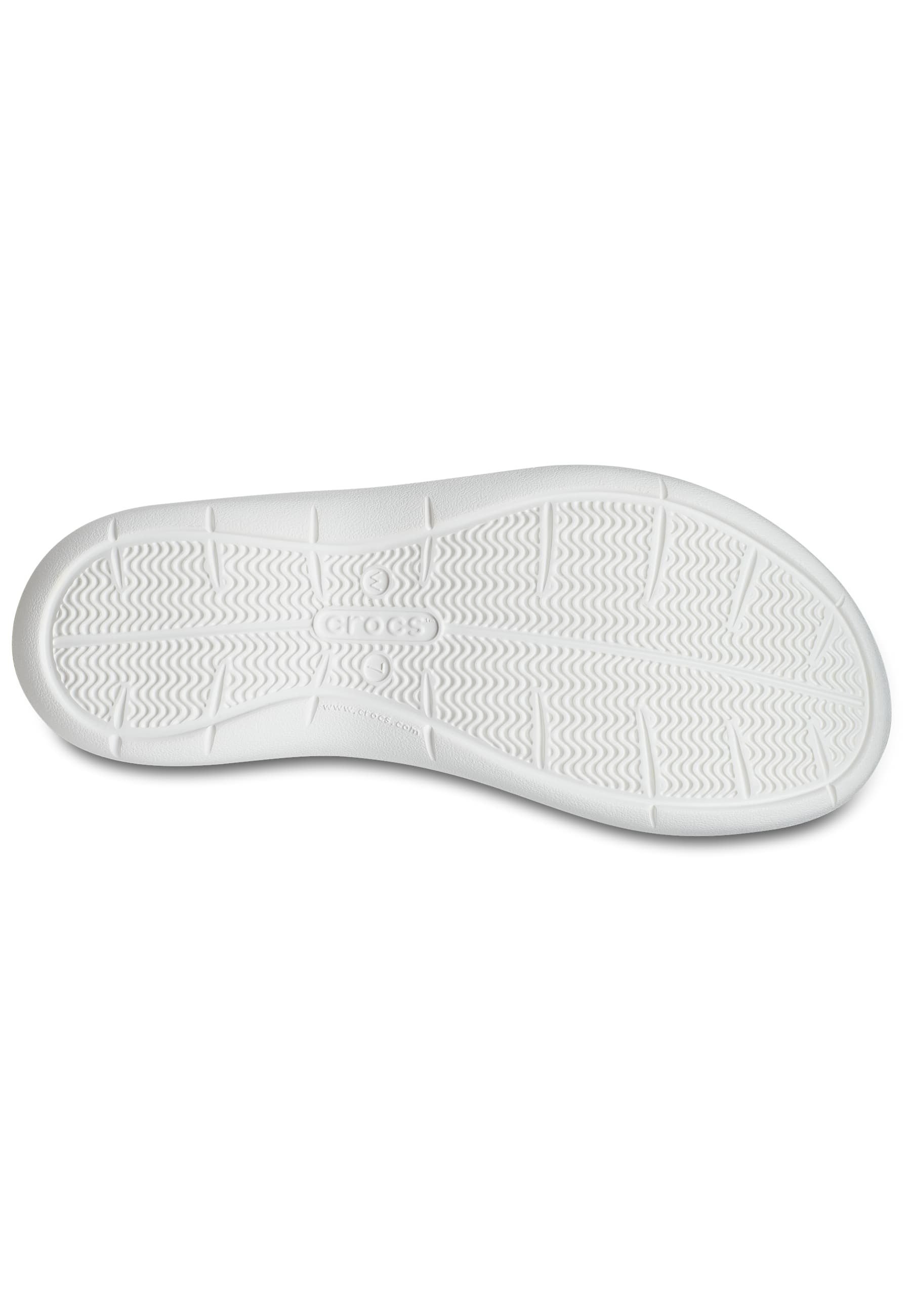Crocs Chanclas de baño - pure water white/multicolor - Zalando.es