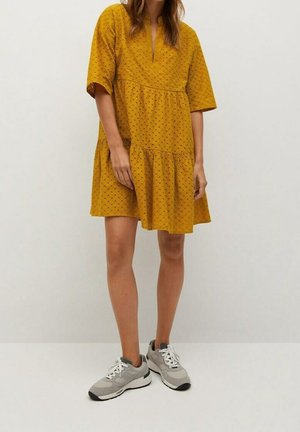 Freizeitkleid - mustard yellow