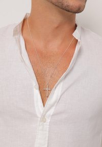 KUZZOI CROSS - Halskæder - silberfarben