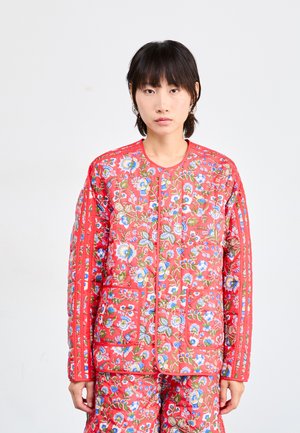 adidas Originals LIBERTY JACKET - Lett jakke - semi lucid red/multicolor