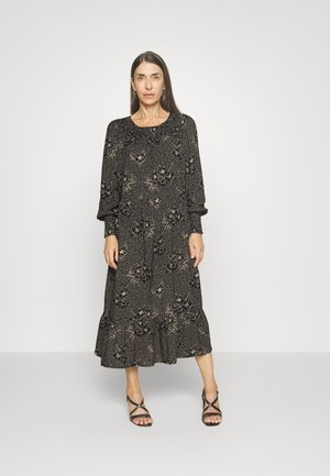 GILLIAN - Jurk - black combi