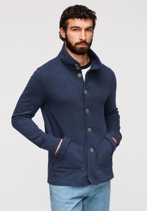 Ombre Sweatjakke - navy blue