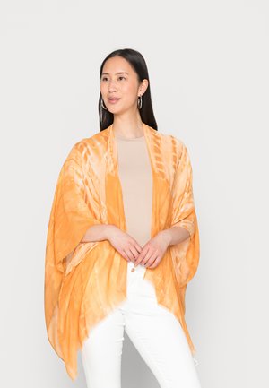 KAFTAN TIE DYE CLARA - Ponczo - orange