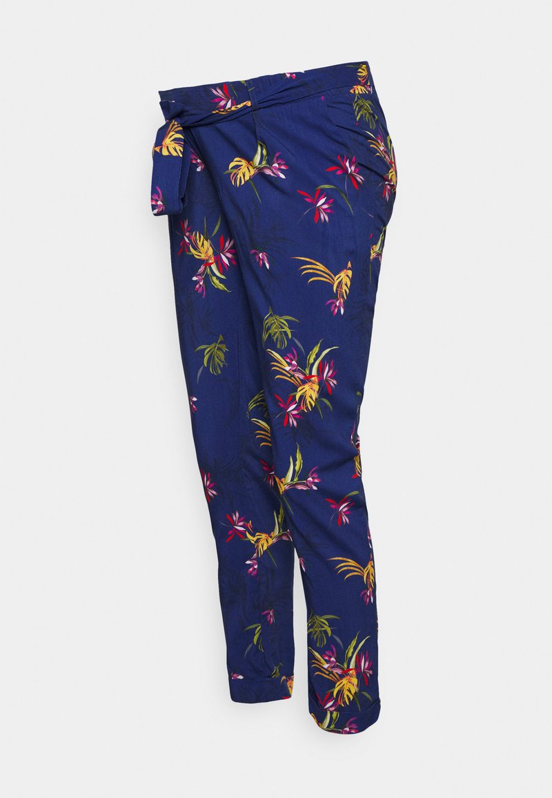 Envie de Fraise BAPTISTE - Calças - navy blue/multicolour