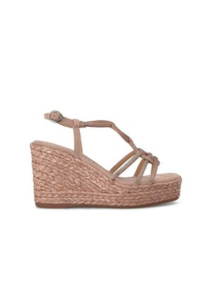 High Heel Sandalette - rosa jaspeado