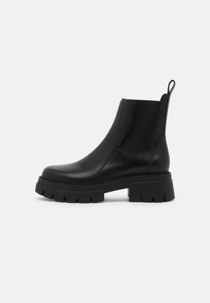 Botines con plataforma - black