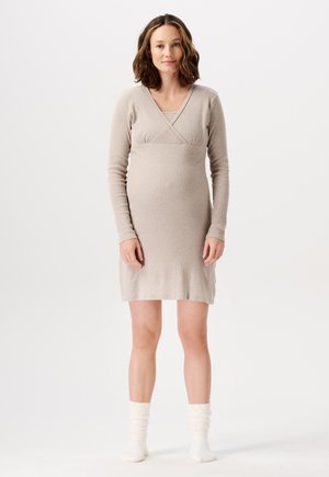 Noppies STILL-ALISA - Nightie - taupe melange