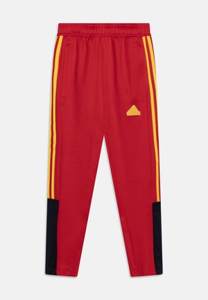 TIRO PANT JUNIOR UNISEX - Tracksuit bottoms - better scarlet/legend ink/bold gold