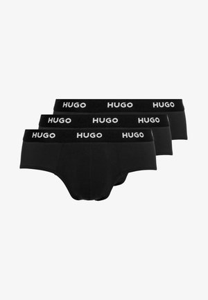 HIPBRIEF 3 PACK - Īsās apakšbikses - black