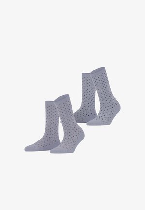 Esprit FINE DOT 2-PACK - Socken - blue fog