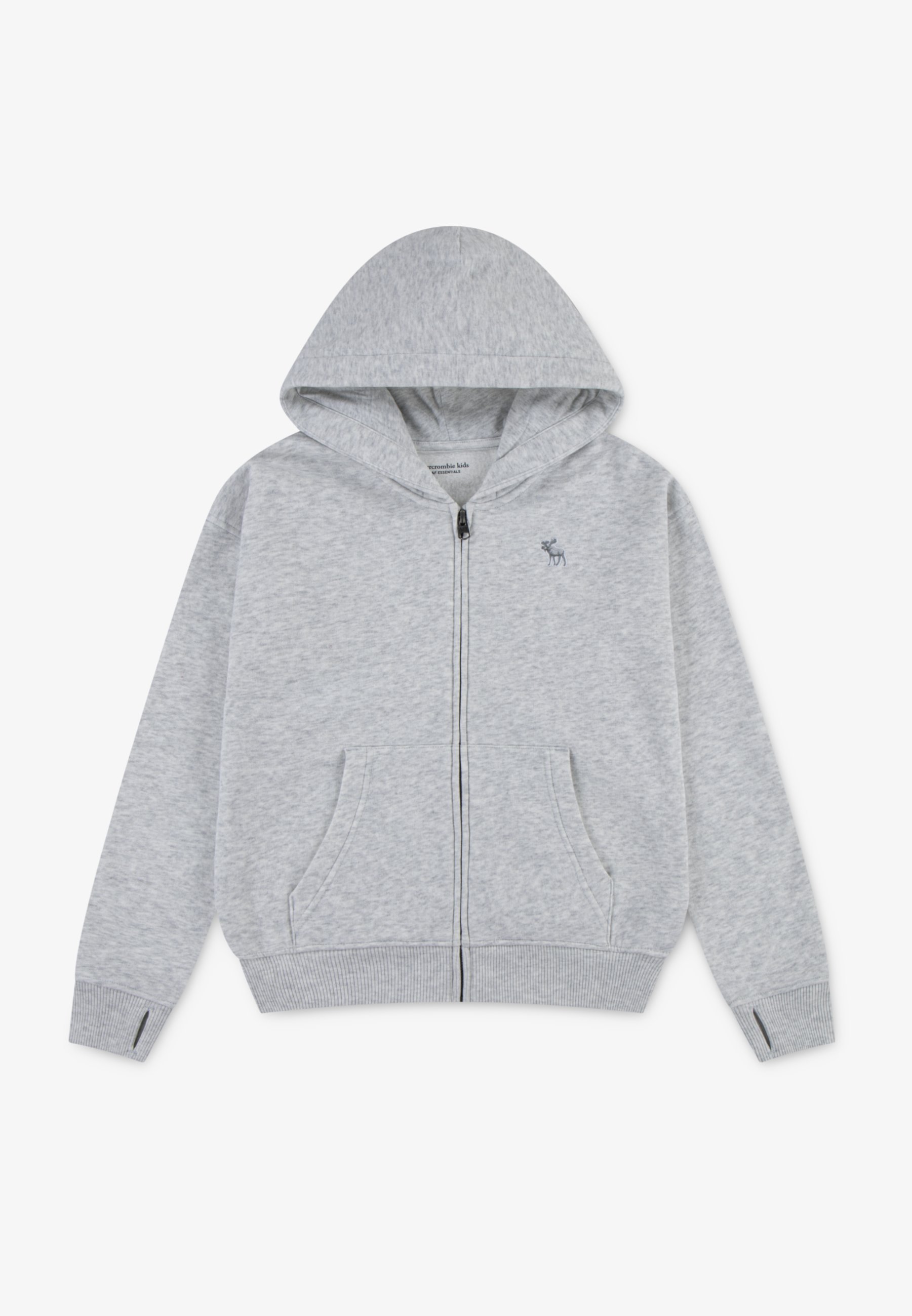 Abercrombie Fitch ESSENTIALS FULL ZIP Felpa con zip light