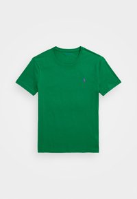 CUSTOM SLIM FIT JERSEY CREWNECK T-SHIRT - Základné tričko - cruise green